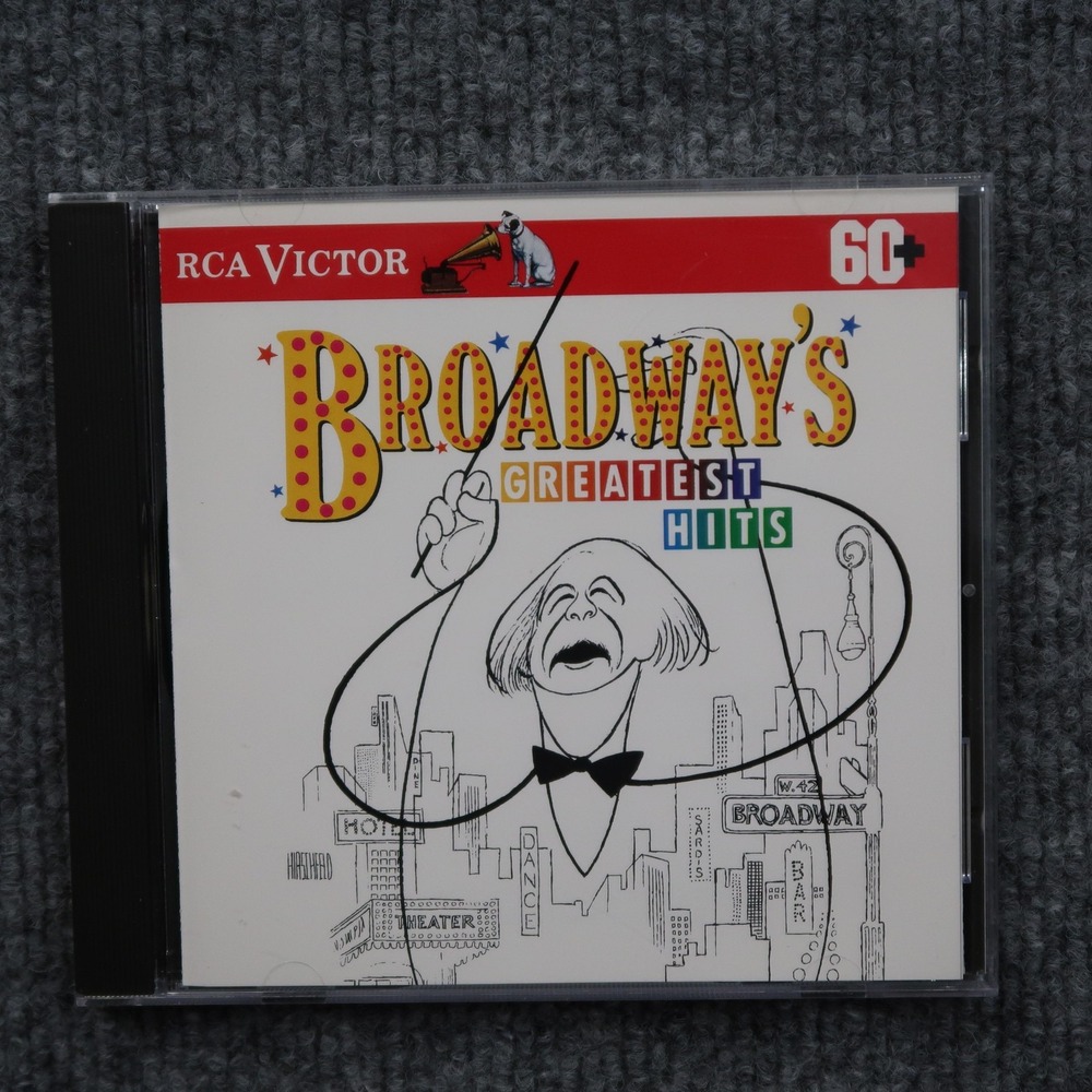 Broadway's Greatest Hits CD Boston Pops Orchestra Arthur Fiedler RCA Victor 1993